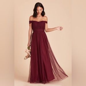 Christina convertible dress in burgundy size XL